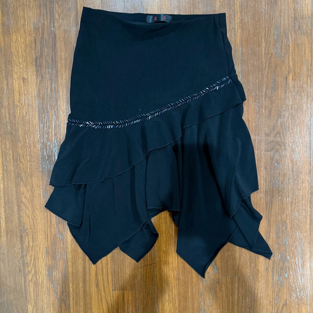 Cute Black Layered Skirt